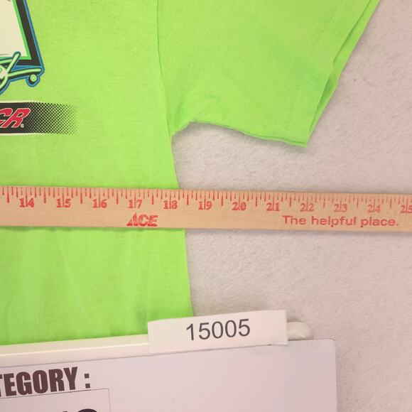 RCR Racing Short Sleeve Graphic Crew Neck T Shirt Mens Size Medium M Green - Picture 7 of 9